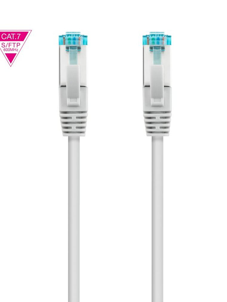 Nanocable Latiguillo Cat. 7 LSZH/SFTP 15 M Gris 2