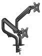 iggual SPMP02 Soporte pinza 2 monitores 17