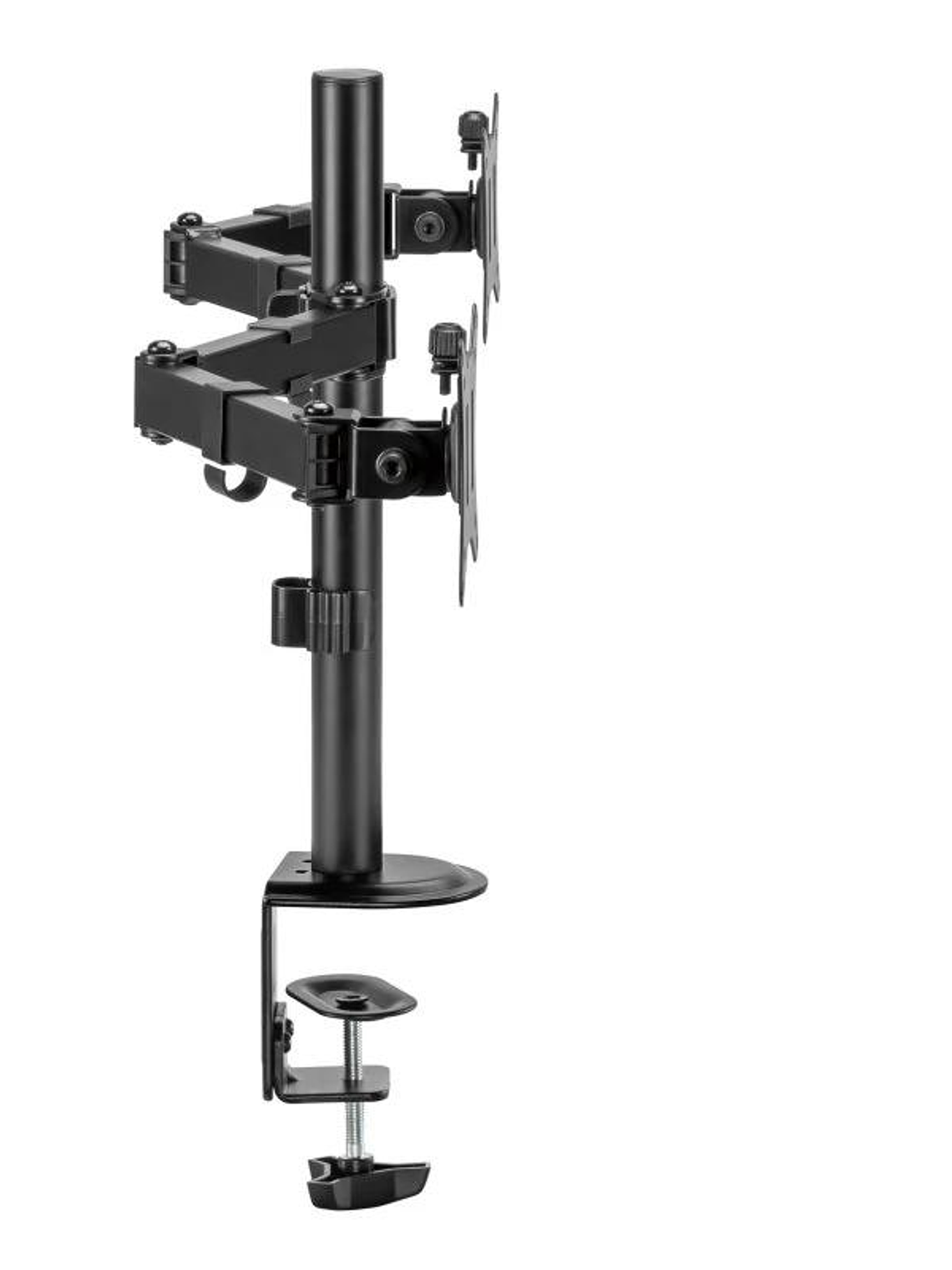 iggual SPM02 Soporte pinza 2 monitores 17