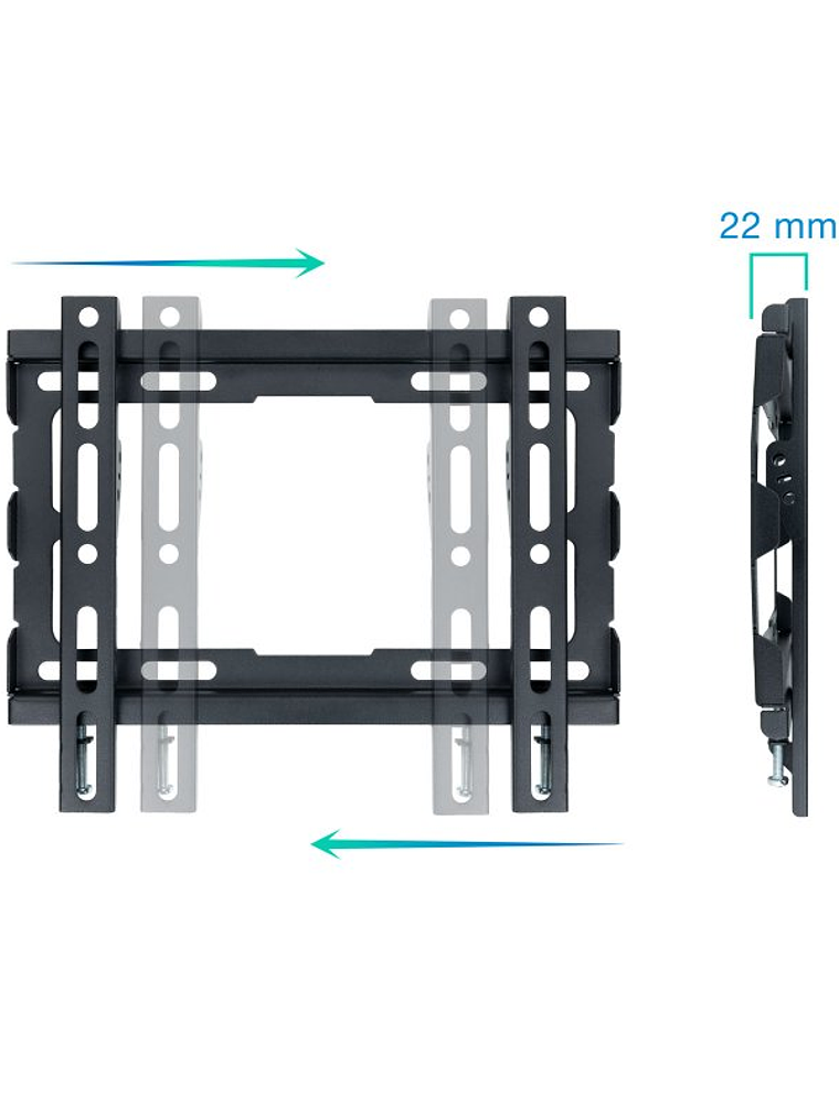 Tooq Soporte pared LP1043F-B pantallas 23