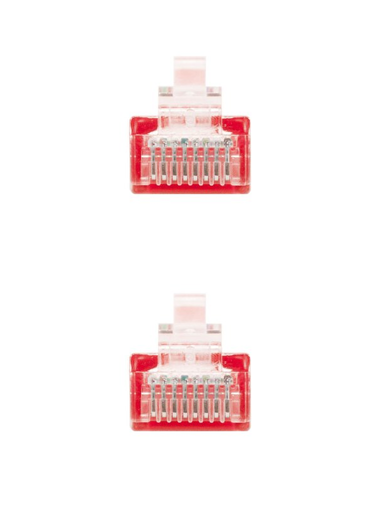 Nanocable Latiguillo Cat.6 UTP 30cm Rojo 3