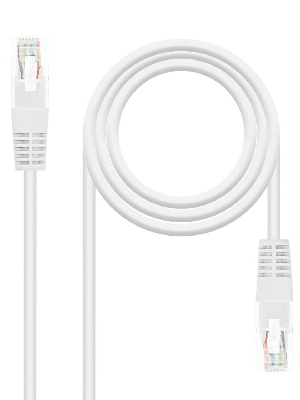 Nanocable Latiguillo Cat.6 UTP 25cm Blanco 1