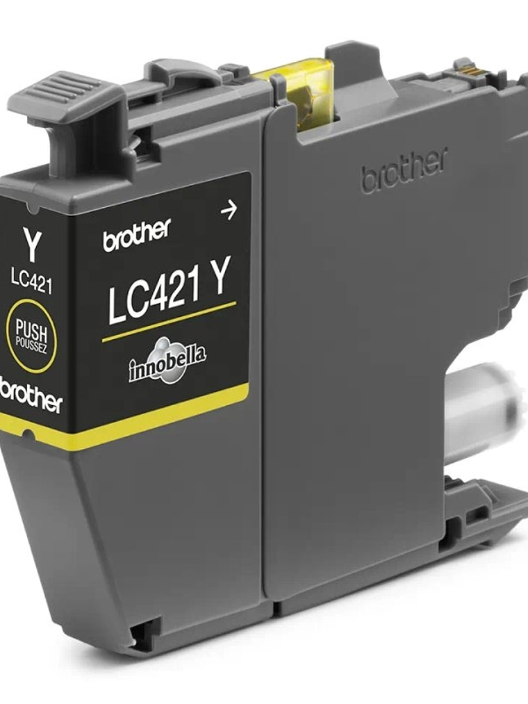 Brother Cartucho LC421Y Amarillo 1