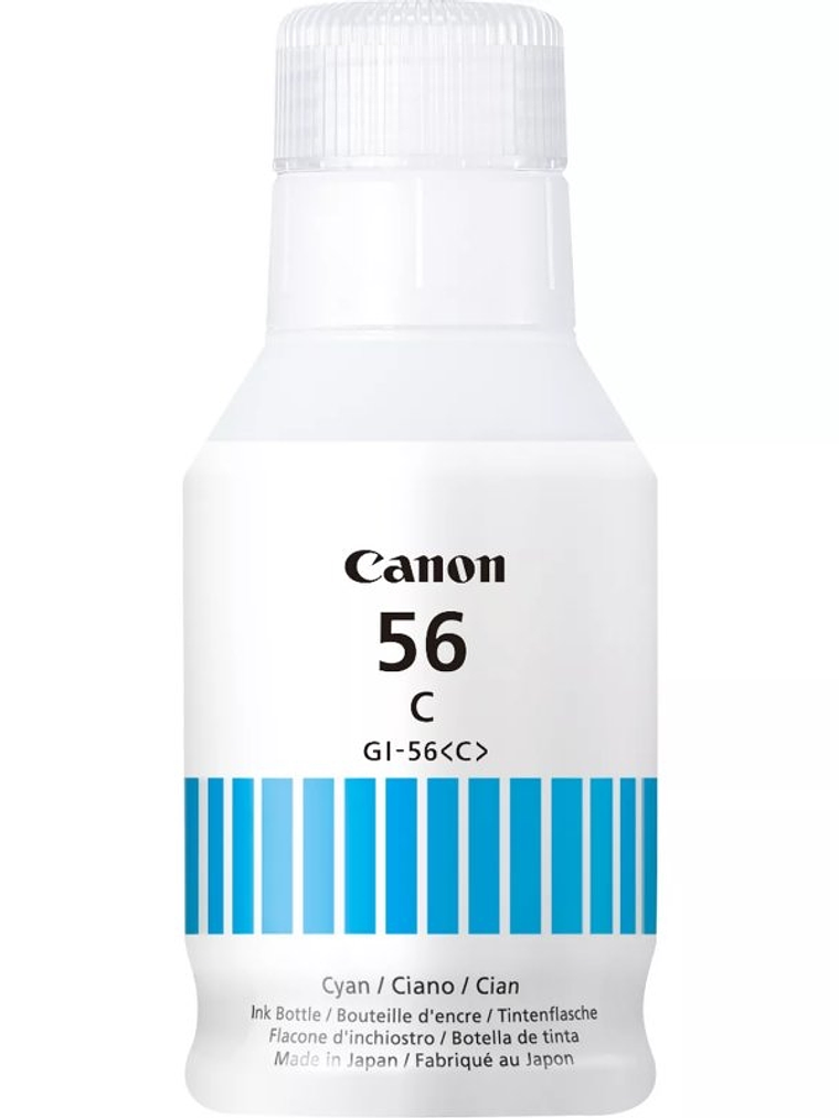 Canon Botella Tinta GI-56C Cyan 1