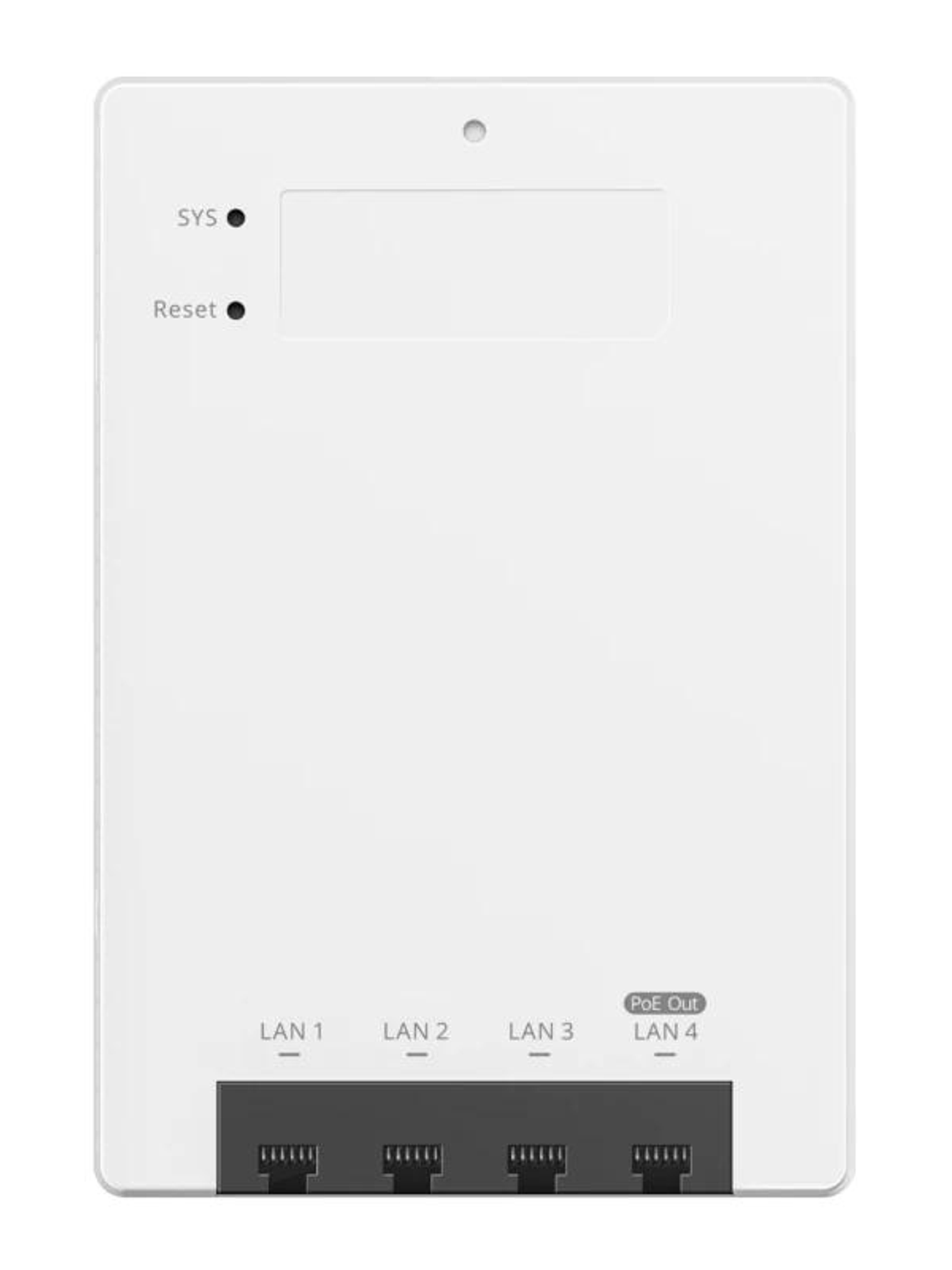 Reyee RAP72-Wall AP WiFi7 1x2,5Gb 4xGb Pared 4