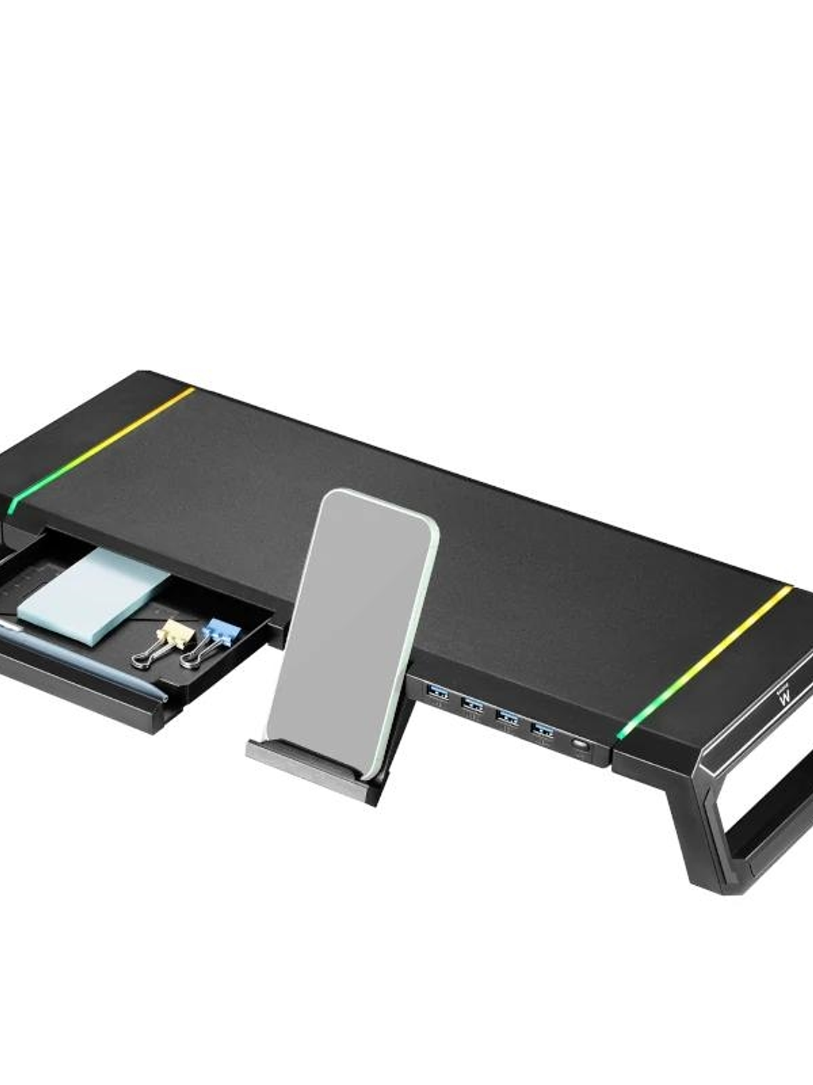 Ewent Elevador monitor Rgb con hub usb 3.0 1