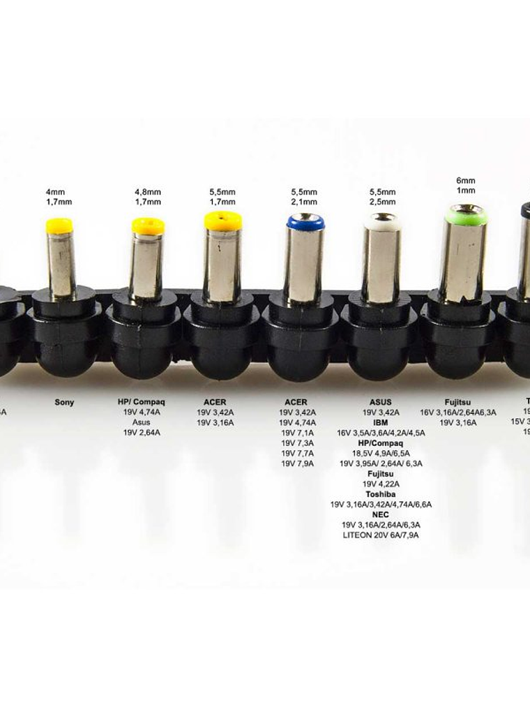 Tacens Cargad.Portát.ANIMA 100W 8Conector. 4