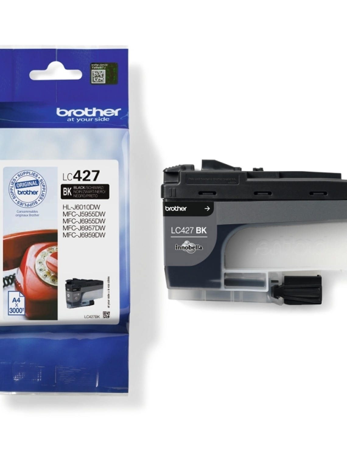 Brother Cartucho LC427BK Negro 1