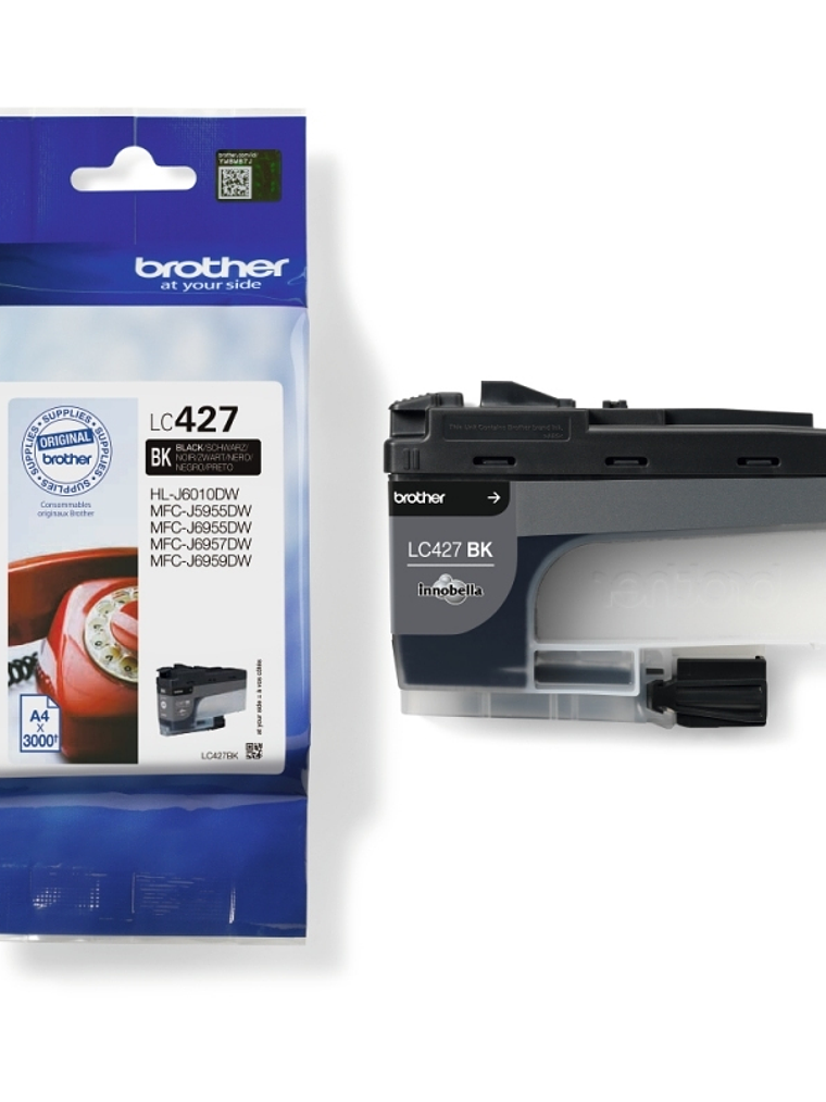 Brother Cartucho LC427BK Negro 1