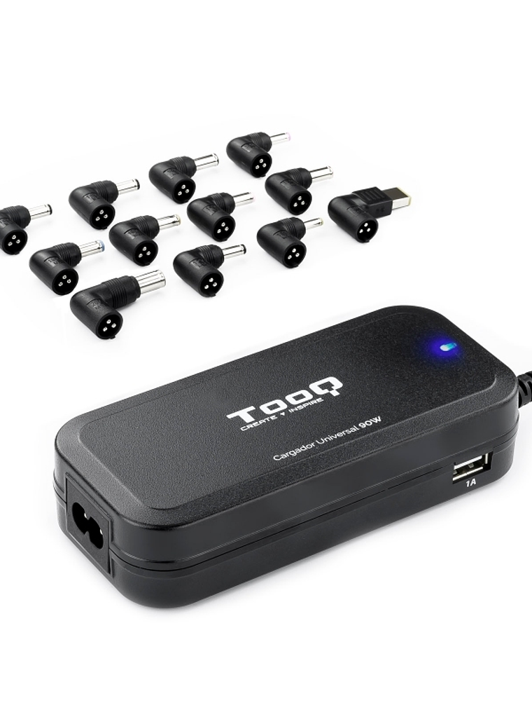 Tooq Cargador universal portátil automático 90w 1