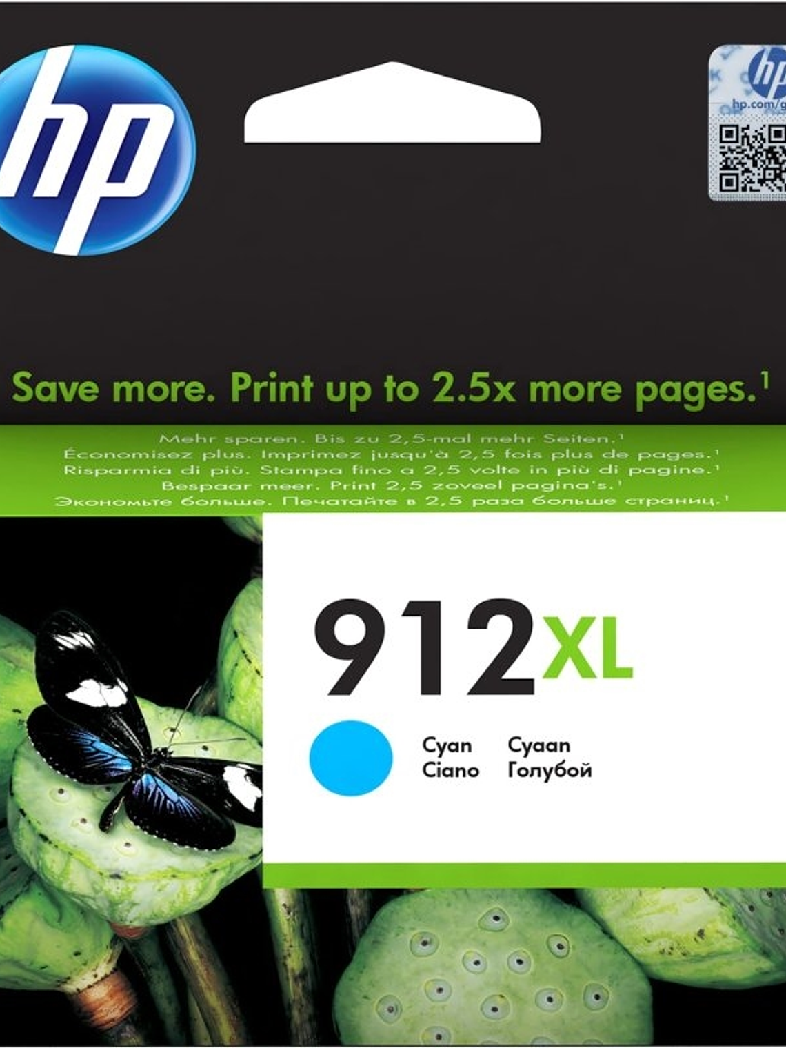 HP Cartucho 912XL Cyan 1