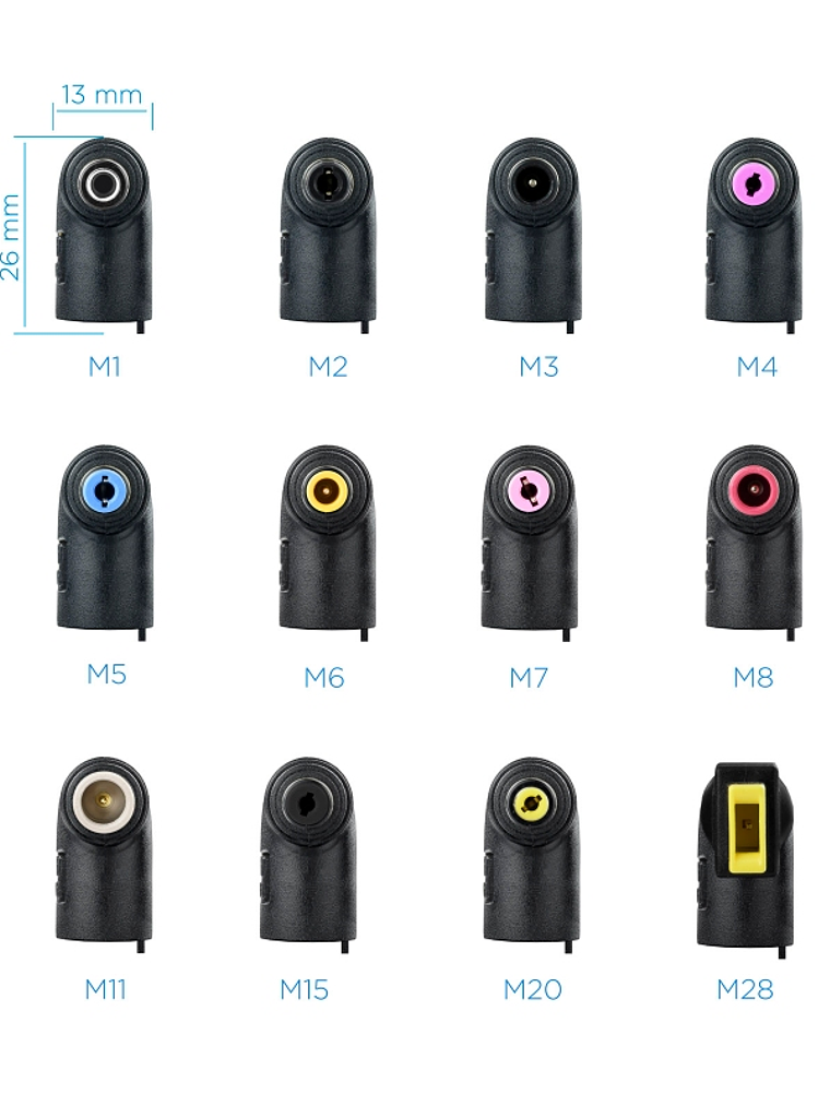 Tooq Cargador universal portátil automático 90w 2