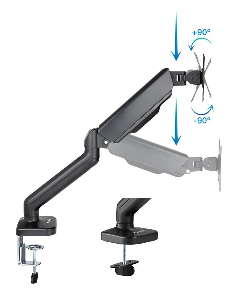 Tooq DB5032TNR-B Soporte mesa 1 brazo 17