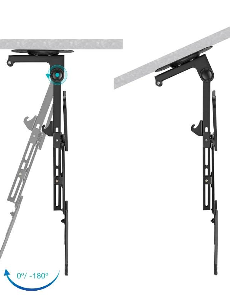 Tooq LPCE1123TSLI-B Soporte techo TV 23