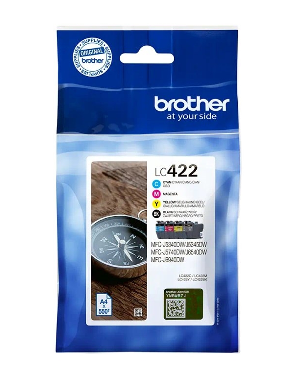 Brother Cartucho Multipack LC422VAL 1