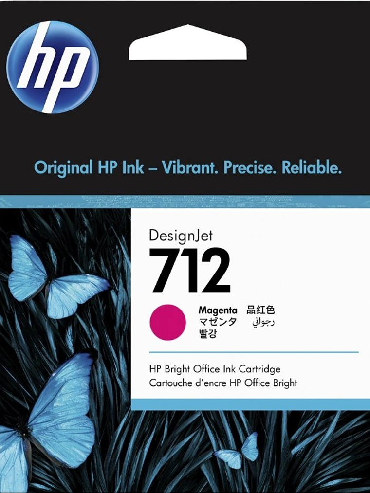 HP Cartucho 712 Magenta 1