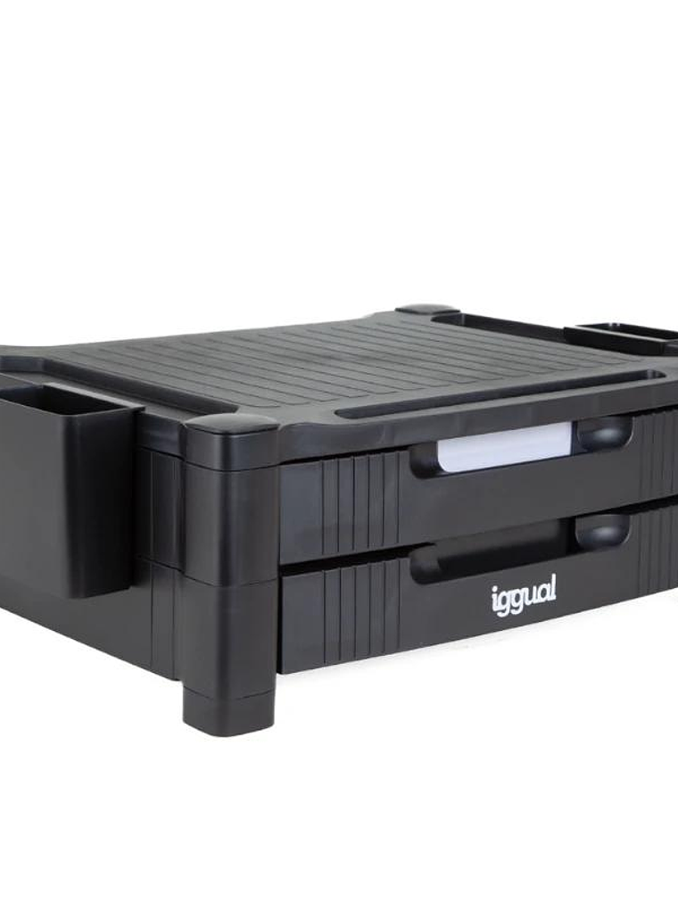 iggual EM2C Elevador monitor 2 cajones negro 3