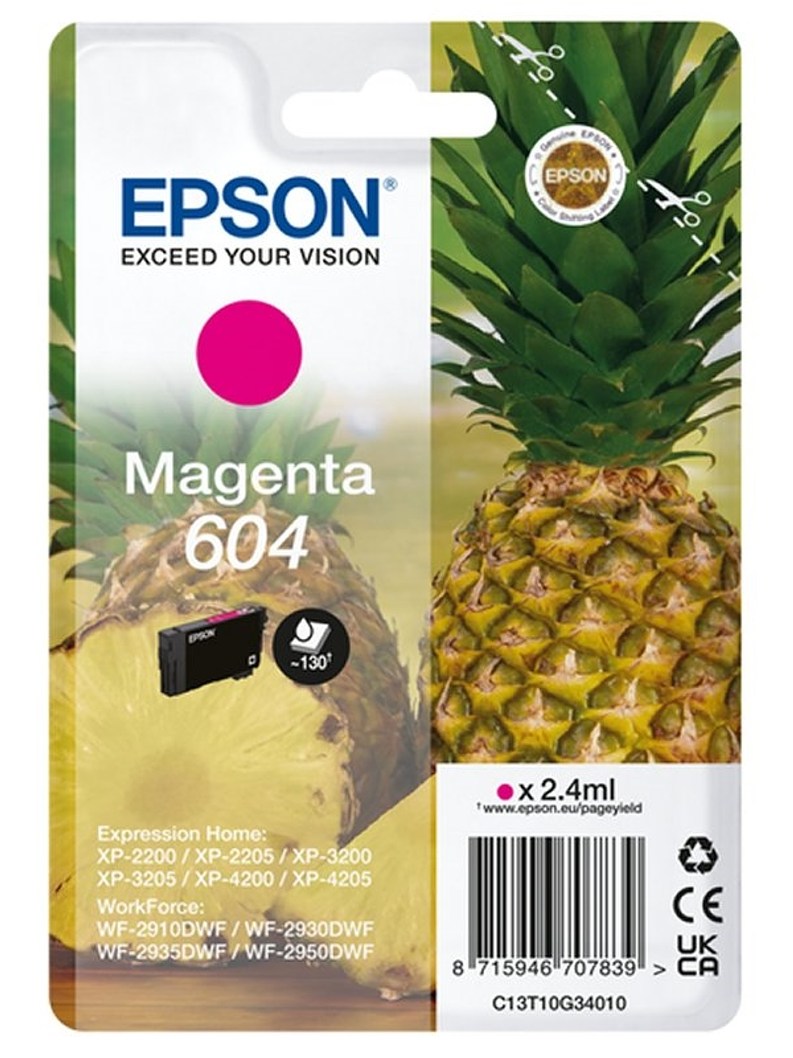 Epson Cartucho 604 Magenta 1