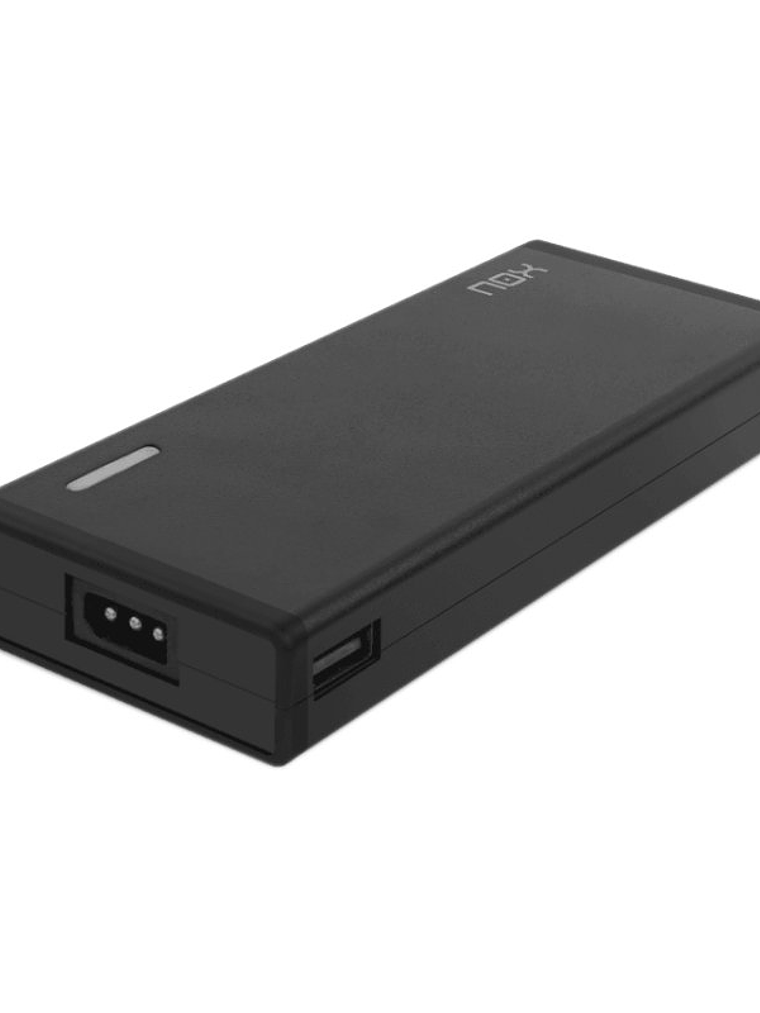 Nox Cargador para portátil 65W USB 3