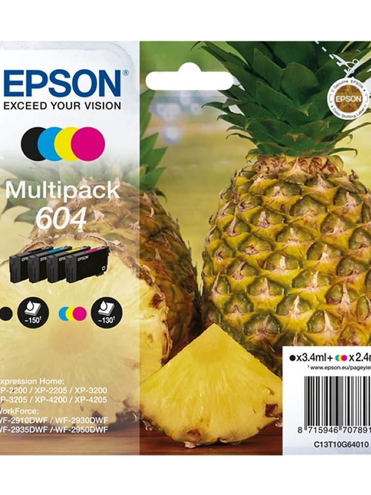 Epson Cartucho Multipack 604 1