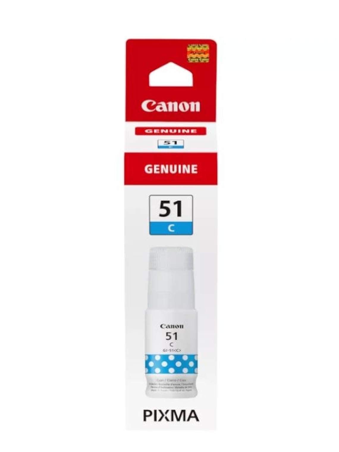 Canon Botella Tinta GI-51C Cian 1