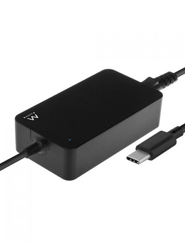 Ewent CARGADOR SLIM DE PORTÁTIL USB-C DE 45W 1