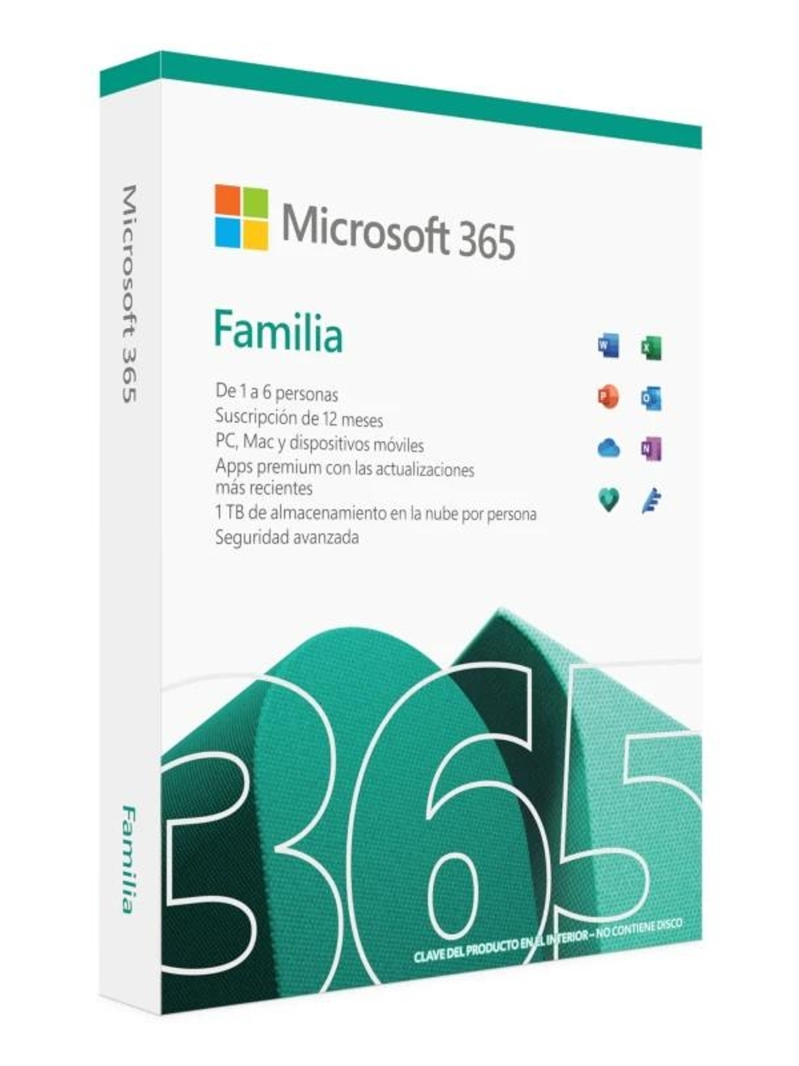 Microsoft 365 Familia Suscrip. anual  (6u 1