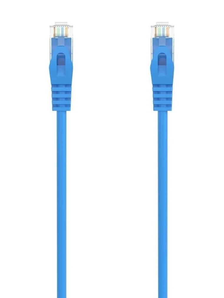 Aisens Latiguillo RJ45 LSZH CAT.6A UTP azul 3.0m 1