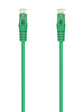 Aisens Latiguillo RJ45 LSZH CAT.6A UTP verde 3.0m - Miniatura 1
