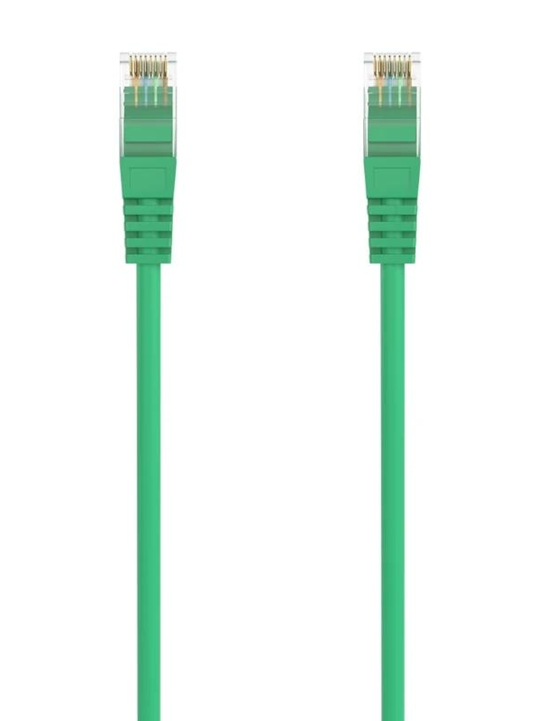 Aisens Latiguillo RJ45 LSZH CAT.6A UTP verde 3.0m 2