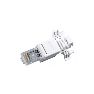 2LAN CONECTOR MACHO RJ45 CAT.6A UTP TOOLESS PLUG