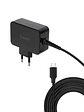 Tooq Cargador portatil GAN USB-C PD 65W Negro - Miniatura 1