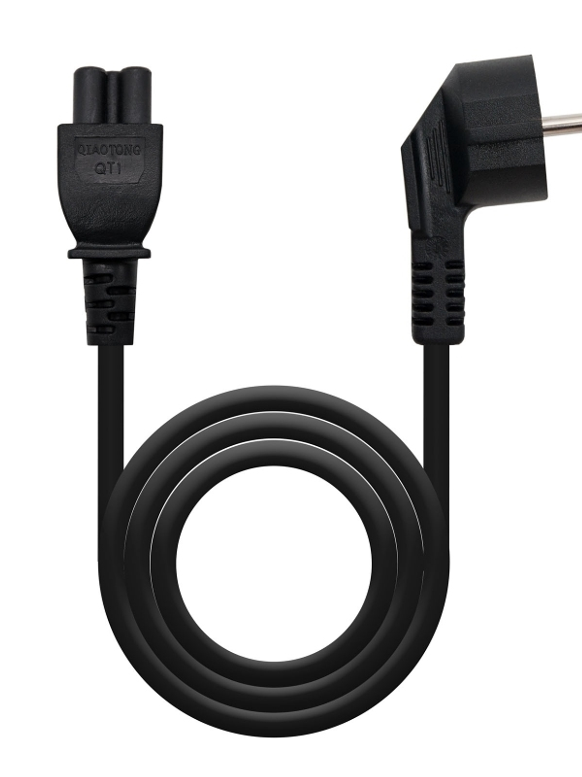 Nanocable Cable Alim. trébol, CEE7 /M-C5/H, 1.5m 1