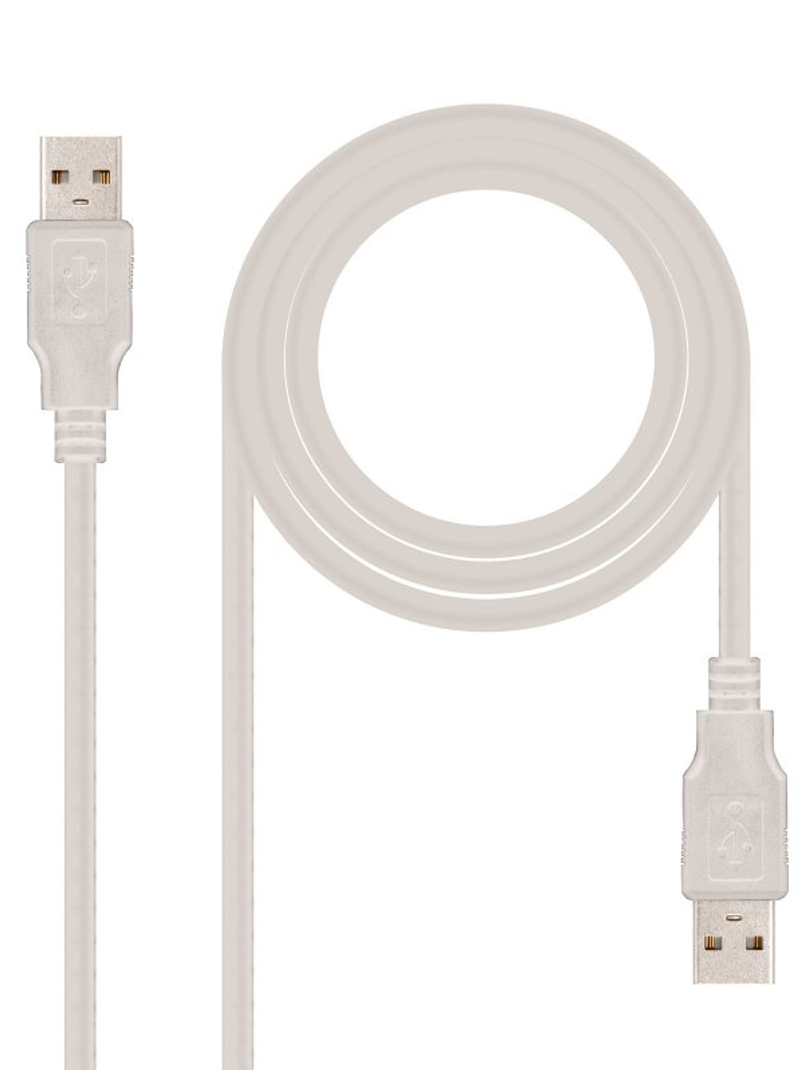 Nanocable Cable USB 2.0, Tipo A/M-A/M, 2.0 m 1