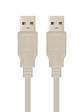 Nanocable Cable USB 2.0, Tipo A/M-A/M, 2.0 m - Miniatura 2