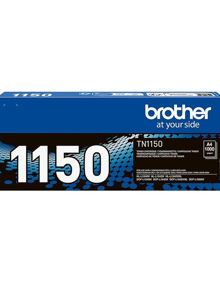 Brother Tóner TN1150 Negro 1