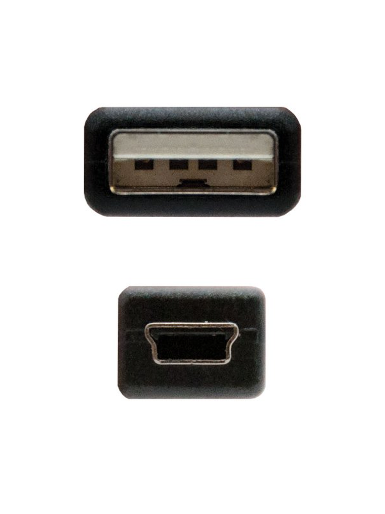 Nanocable Cable USB 2.0 Tipo A/M-Mini USB 5PIN/M1M 3