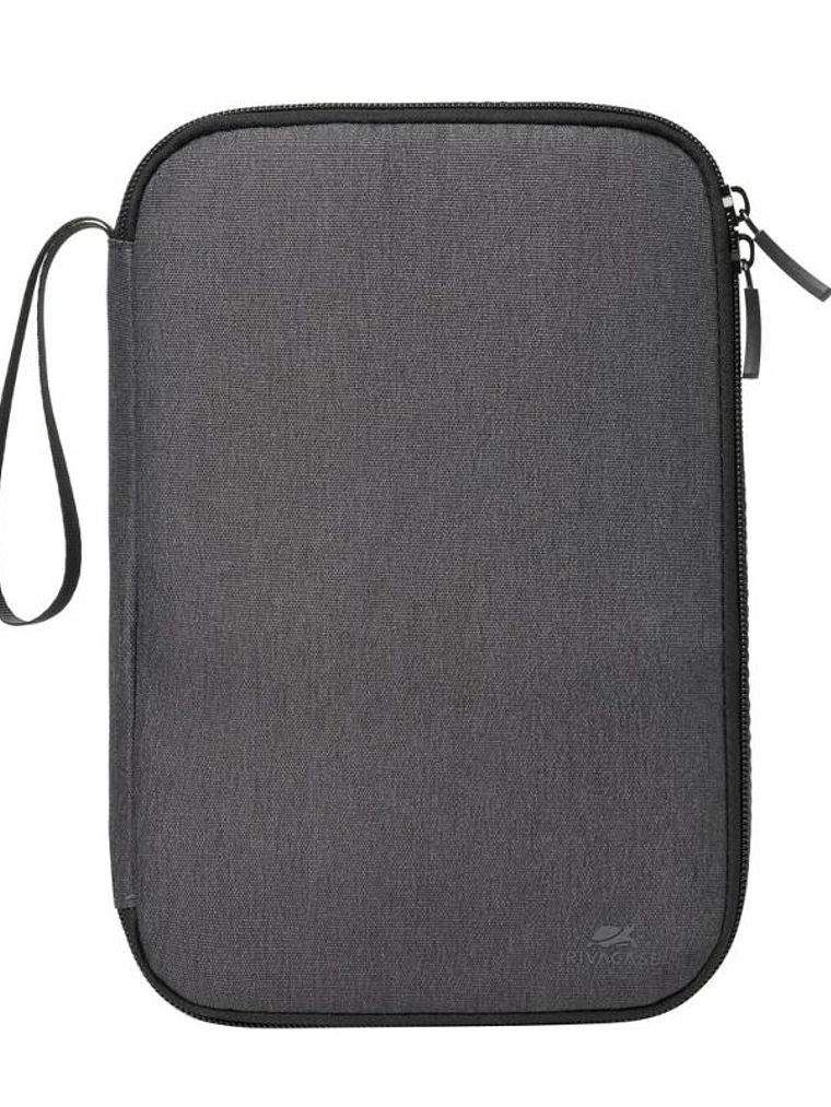 RIVACASE 5633 Organizador Viaje Cables Negro Gran 2