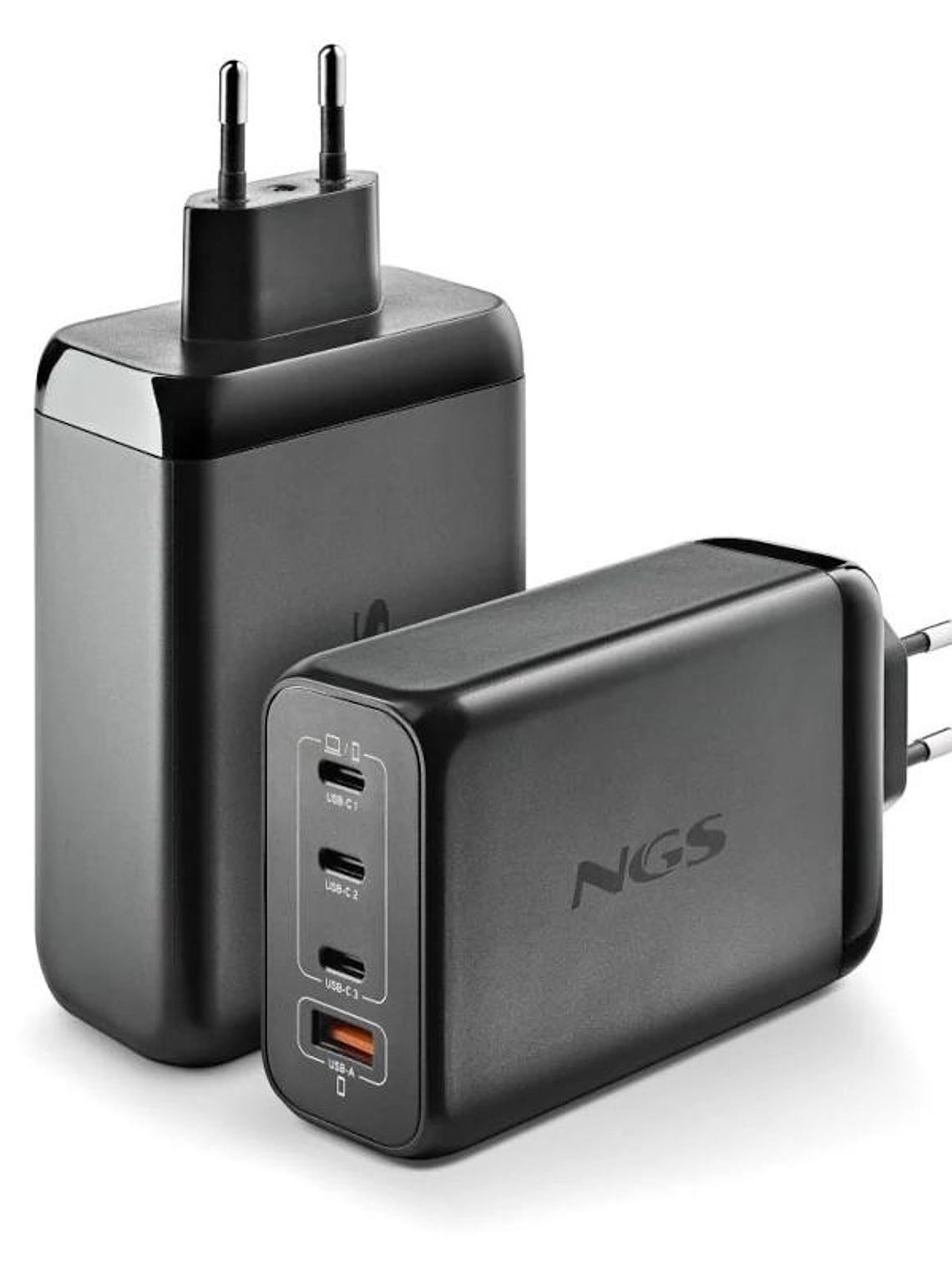 NGS CARGADOR ULTRARAPIDO240W 4 PUERTOS 3USB-C 1 US 2