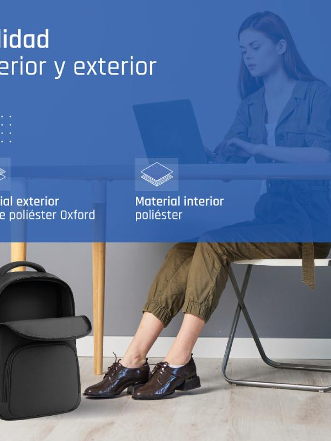 iggual Mochila portátil 15.6-17 Everyday Use negra 2