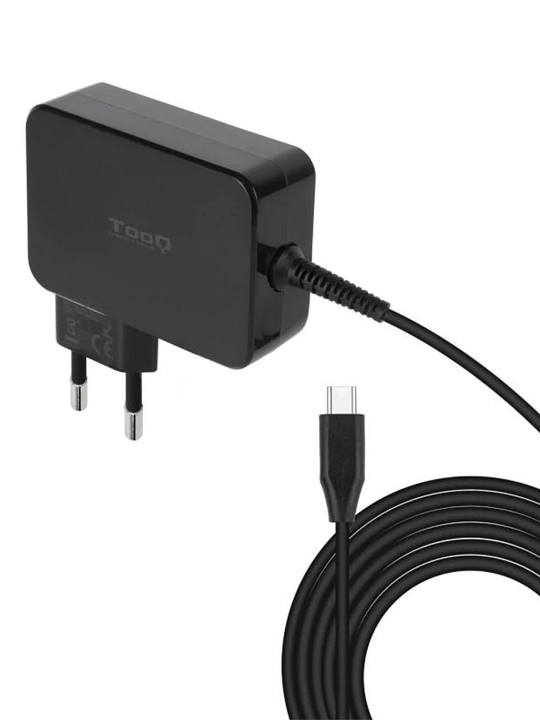 Tooq Cargador portátil GAN USB-C PD 100W Negro 3