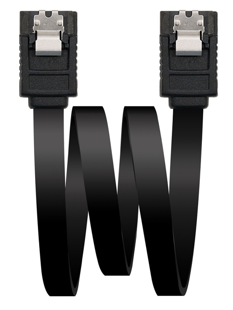 Nanocable Cable SATA III Datos 6G Anclajes 0.5 M 1