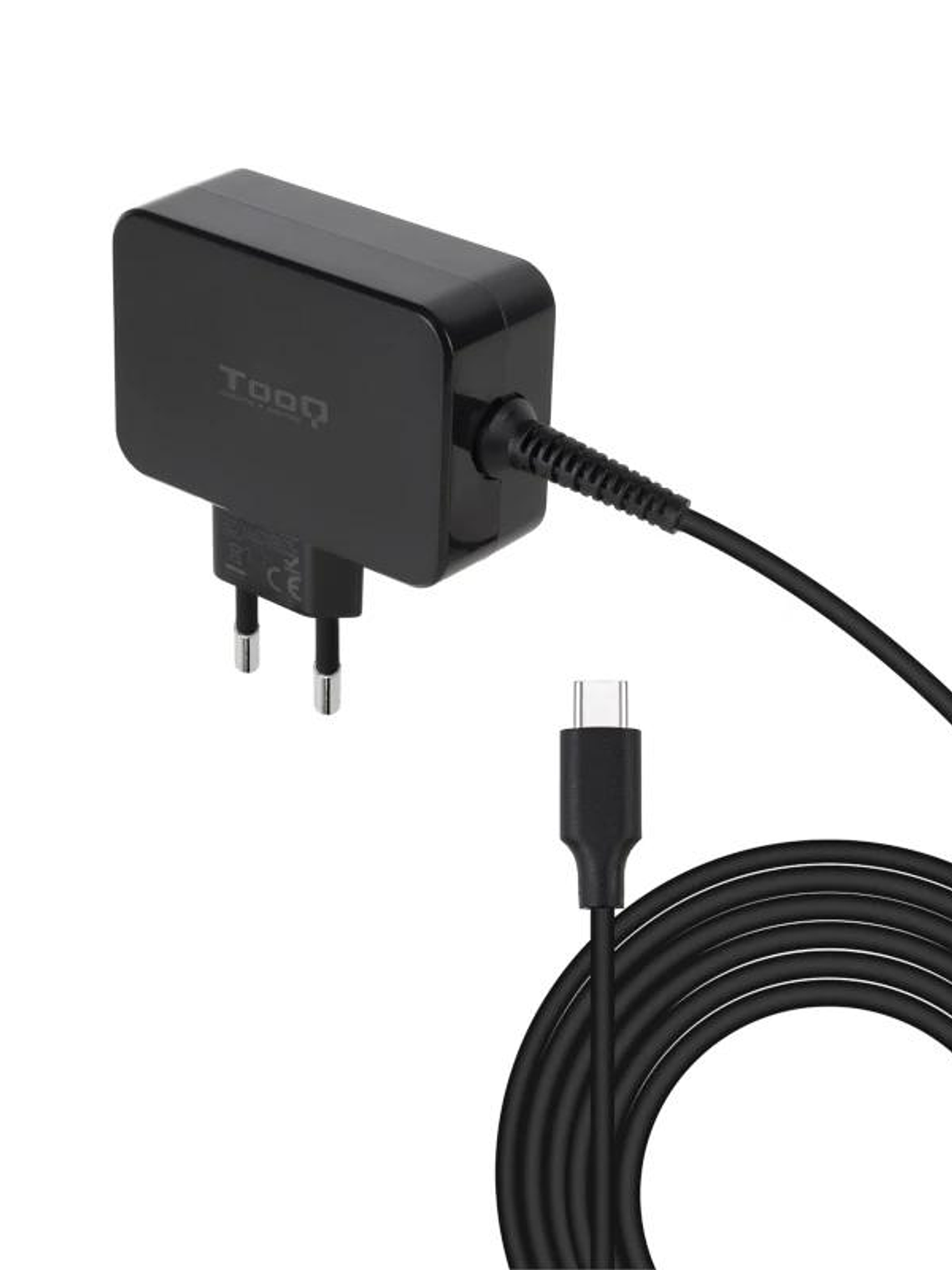 Tooq Cargador portátil GAN USB-C PD 45W Negro 3