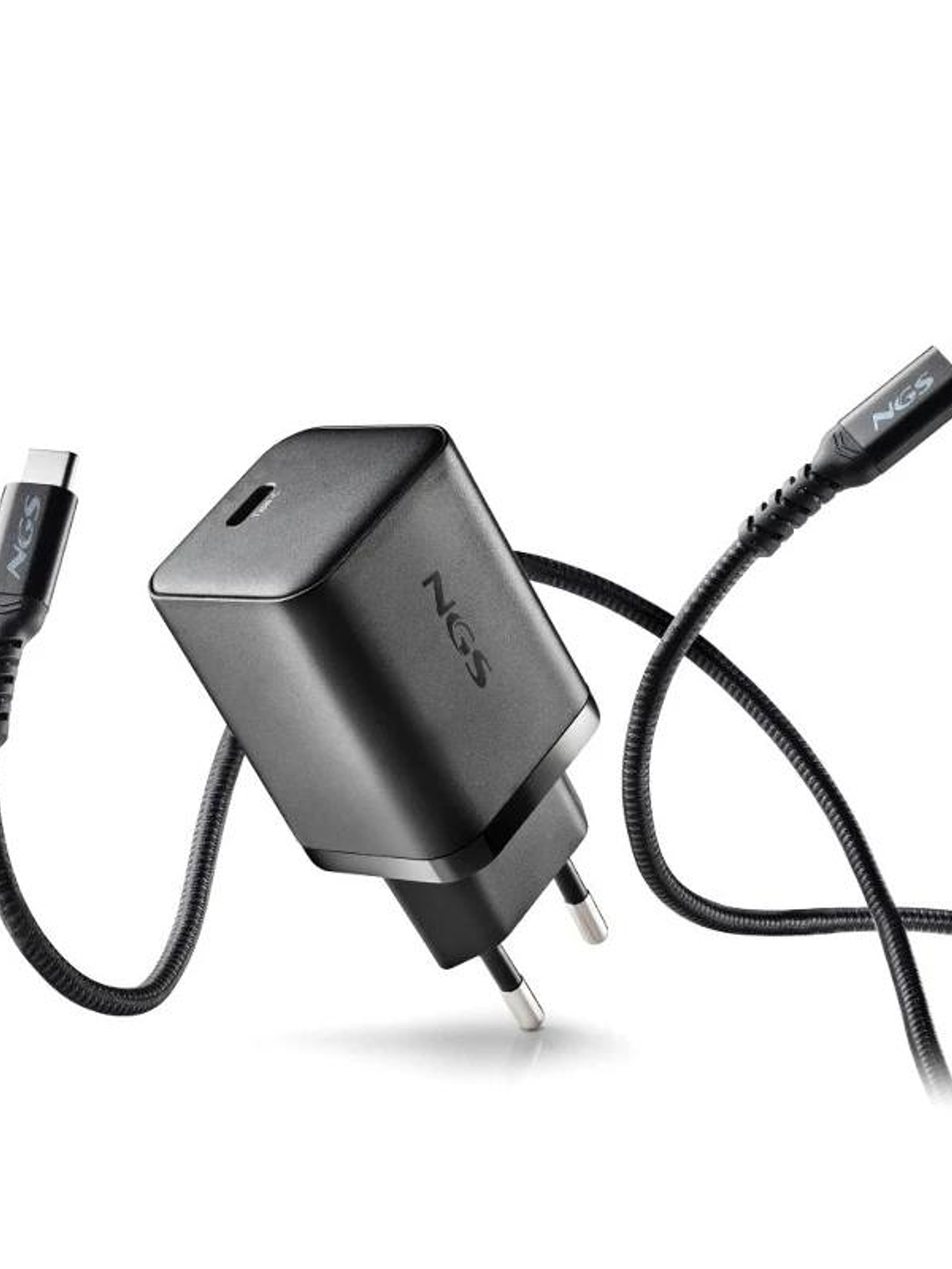 NGS CARGADOR GAN ULTRARAP 65W USB-C CON CABL 1