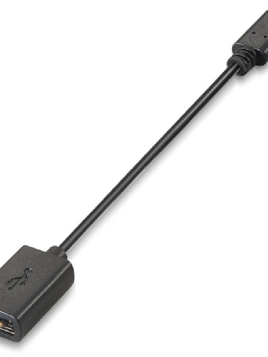 Nanocable Cable USB 2.0 3A, USB-C/M-A/F, 15cm 3