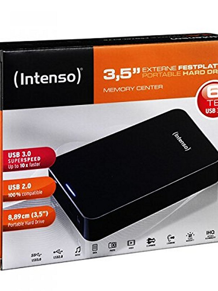 Intenso HDD Externo 6031514 6TB 3.5