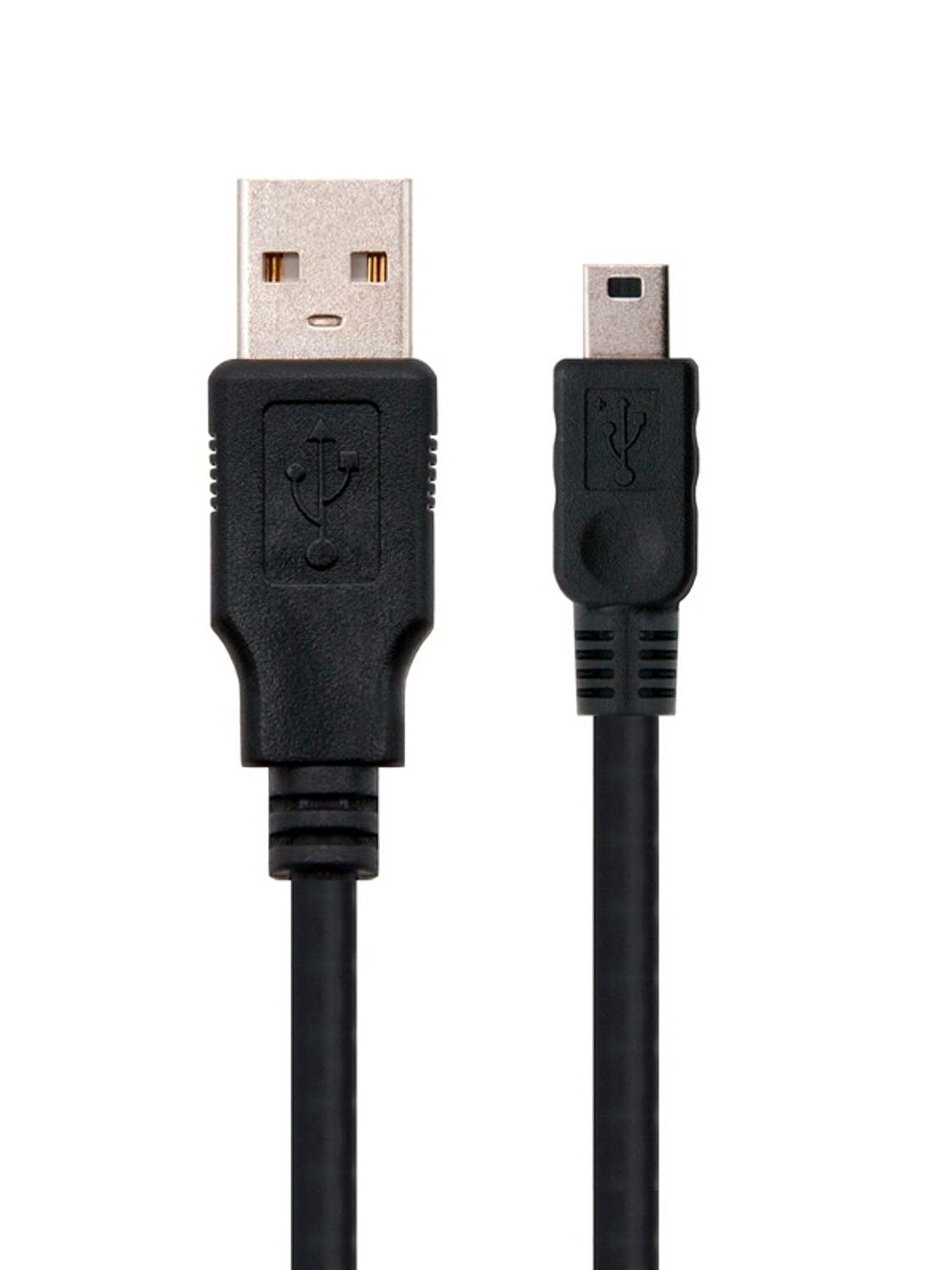 Nanocable Cable USB 2.0, A/M-Mini B/M, negro, 0.5m 2