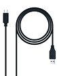 Nanocable Cable USB 3.1 Gen2 USB-C/M-A/M 0,5 M - Miniatura 1