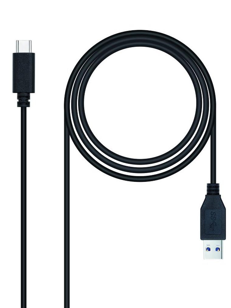 Nanocable Cable USB 3.1 Gen2 USB-C/M-A/M 1,5 M 1