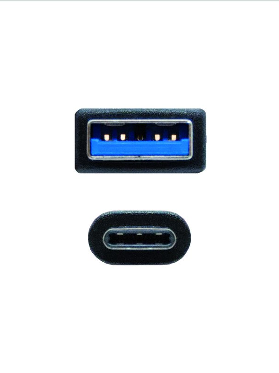 Nanocable Cable USB 3.1 Gen2 USB-C/M-A/M 1,5 M 3